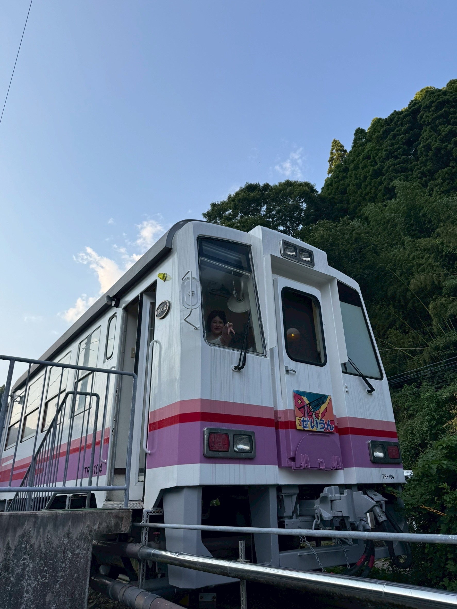 宮崎宿泊レポ｜日之影町「TR列車の宿」と隣接温泉♨️